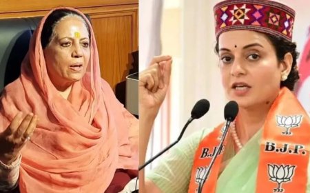 हिमाचल: प्रतिभा सिंह ने कंगना पर साधा निशाना, कहा- आपदा राहत में अफवाहों से बचें, एकजुट होकर मदद करें