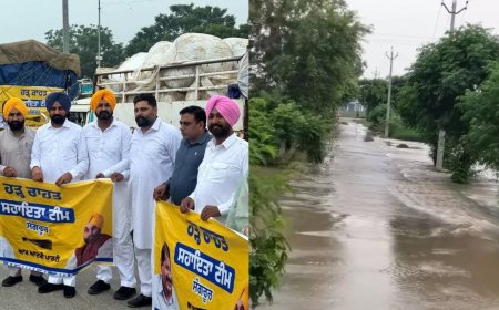 पंजाब में बाढ़ पीड़ितों के लिए हर पल राहत, निगम मंत्री का आभार