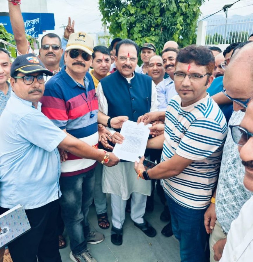पूर्व सैनिकों के अधिकारों की रक्षा: उपनल से हटाने के आदेश के विरोध में सांसद अजय भट्ट से मिले पूर्व सैनिक