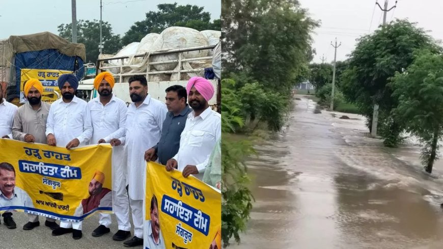 पंजाब में बाढ़ पीड़ितों के लिए हर पल राहत, निगम मंत्री का आभार