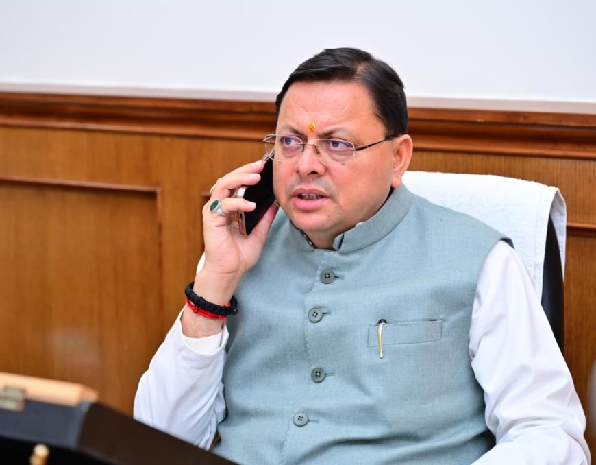 मुख्यमंत्री धामी ने रुद्रप्रयाग और चमोली में बादल फटने की घटनाओं पर चिंता जताई, युद्धस्तर पर चल रहे बचाव कार्य