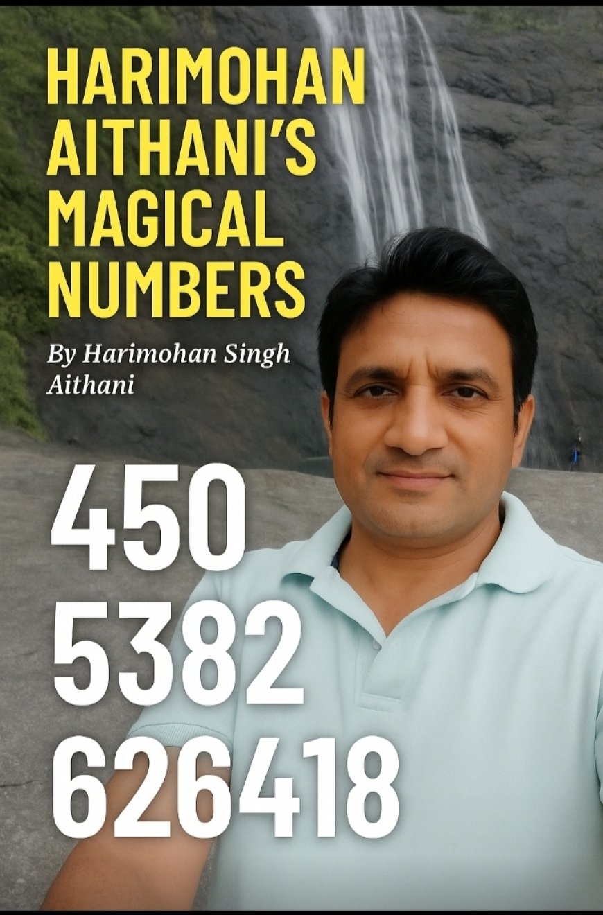 कपकोट के हरिमोहन सिंह ऐठानी ने खोजी अनोखी मैजिकल नंबर, विश्व में अनूठी उपलब्धि