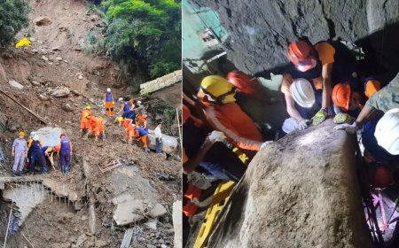 हिमाचल: कुल्लू के इनर अखाड़ा बाजार में भूस्खलन के बाद शुरू हुआ रेस्क्यू अभियान - 3 शव बरामद, 10 लोग लापता