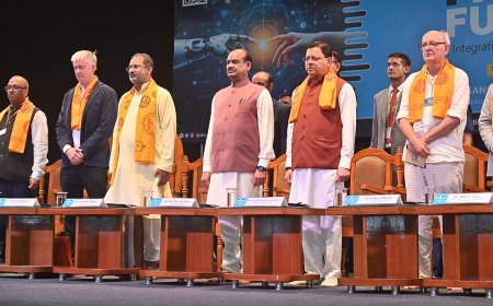 उत्तराखंड: हरिद्वार में ‘इंडियन एआई समिट’- ओम बिरला और सीएम धामी का आध्यात्मिक समावेशन पर जोर