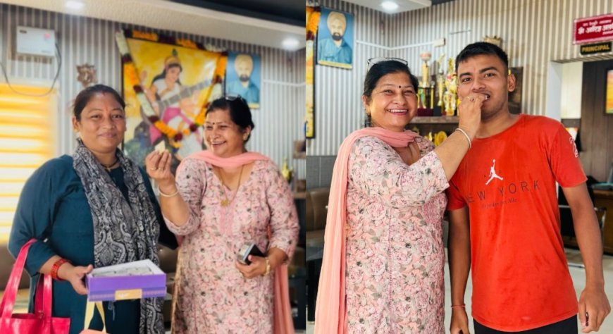 नोजगे पब्लिक स्कूल के छात्र शौर्य गैड़ा का भारतीय नेवी में चयन: विद्यालय और क्षेत्र का मान बढ़ाया