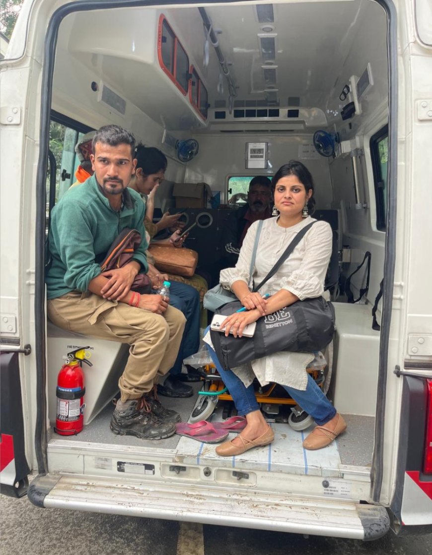 मसूरी में डायलिसिस की आवश्यकता वाले गंभीर मरीजों को जिला प्रशासन ने पहुंचाया देहरादून