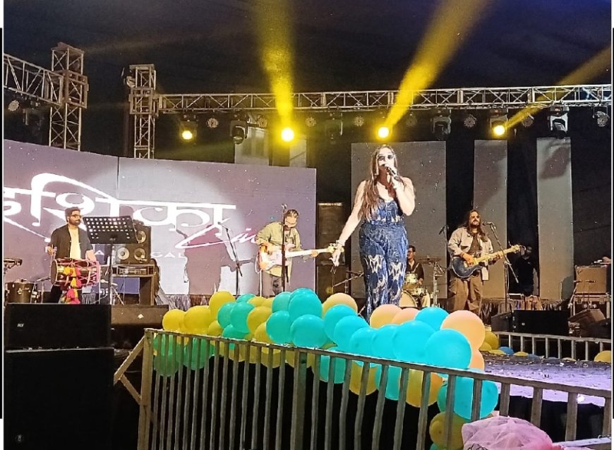 जीआरडी कॉलेज में बॉलीवुड सिंगर इशिका सहगल का जादुई संगीत कार्यक्रम