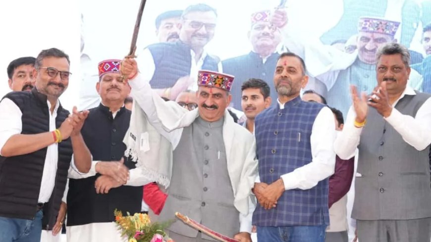 Himachal: मुख्यमंत्री सुक्खू ने बड़सर में भाजपा पर साधा निशाना, आपदा राहत और विकास पर किए कई ऐलान