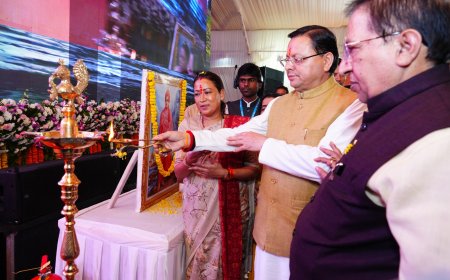 मुख्यमंत्री धामी ने किया विकसित भारत यंग लीडर्स थीम पर आधारित राज्य युवा महोत्सव 2025- 26 का शुभारंभ