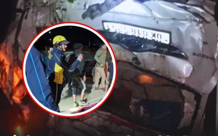 भवाली-अल्मोड़ा नेशनल हाईवे पर हुए भयानक सड़क हादसा, खाई में गिरी शिक्षकों की कार,  शिक्षक संघ के अध्यक्ष समेत तीन शिक्षकों की मौत,चौथे शिक्षक की हालत नाजुक हायर सेंटर रेफर।