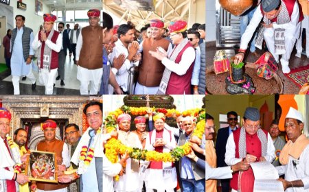 मुख्यमंत्री पुष्कर सिंह धामी ने किया अजमेर, राजस्थान में अखिल भारतीय उत्तराखंड धर्मशाला – तीर्थराज पुष्कर के द्वितीय तल का किया लोकार्पण