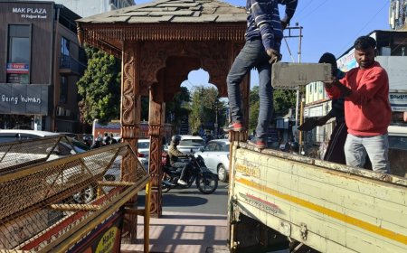 *भ्रामक वीडियो पर एमडीडीए का खंडन, दिलाराम चौक पर बना गज़ीबो हटाया नहीं, स्मार्ट सिटी सौंदर्यीकरण कार्य के चलते किया जा रहा है स्थानांतरित*