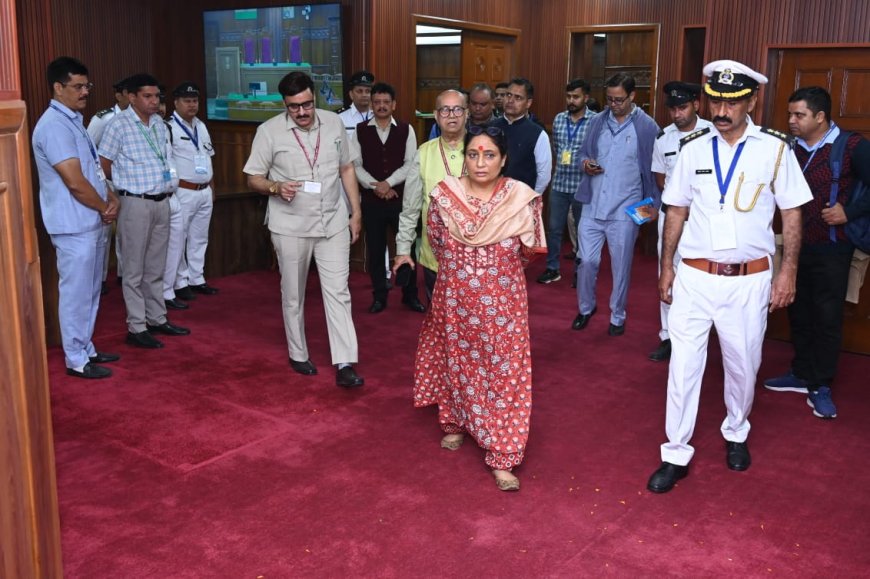 उत्तराखंड राज्य स्थापना की रजत जयंती पर विशेष सत्र की तैयारियों का विधानसभा अध्यक्ष ने लिया जायजा