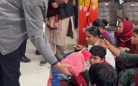 *केदापुरम में डीएम का औचक निरीक्षण, नारी निकेतन से शिशु सदन तक परखी व्यवस्थाएं*