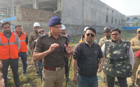 खेड़ा-रुद्रपुर में 8 एकड़ सरकारी भूमि कब्जा मुक्त, जिलाधिकारी और एसएसपी ने किया मौका मुआयना, अवैध कब्ज़ा करने वालों पर होगी सख्त कार्रवाई