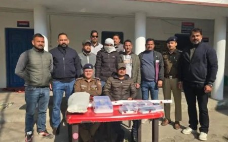 दो आतंकियों व चार गैंगस्टरों को छुड़ाने आए ,रुद्रपुर ला रहा था असलहों की खेप, अंतर्राज्यीय तस्कर गिरफ्तार, पंजाब जेल ब्रेक कांड से है कनेक्शन।