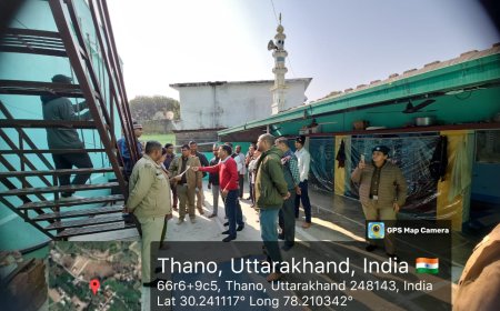 बिना अनुमति आवासीय भवन में संचालित इन्कतजामिया कमेटी जामा मस्जिद पर एमडीडीए की विधिसम्मत कार्रवाई, अवैध निर्माण सील