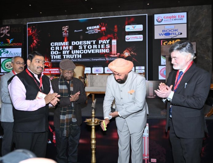 क्राइम लिटरेचर फेस्टिवल ऑफ इंडिया देहरादून में हुआ प्रारंभ