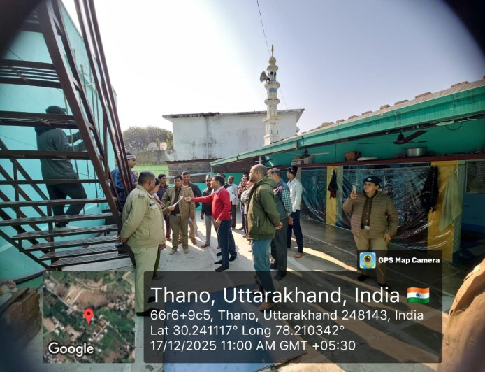 बिना अनुमति आवासीय भवन में संचालित इन्कतजामिया कमेटी जामा मस्जिद पर एमडीडीए की विधिसम्मत कार्रवाई, अवैध निर्माण सील