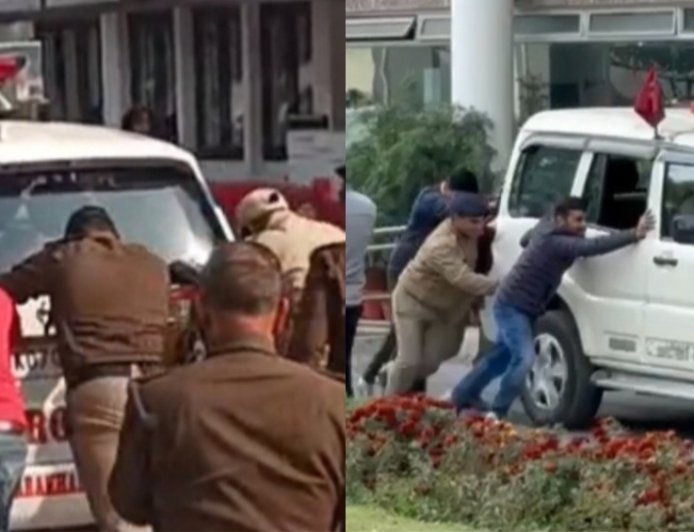 मुख्यमंत्री पुष्कर सिंह धामी की सुरक्षा में हुई बड़ी चूक, गंभीर लापरवाही पर कॉन्स्टेबल चालक निलंबित, सीओ ट्रैफिक को सौंपी जांच, 7 दिन में जांच रिपोर्ट तलब।