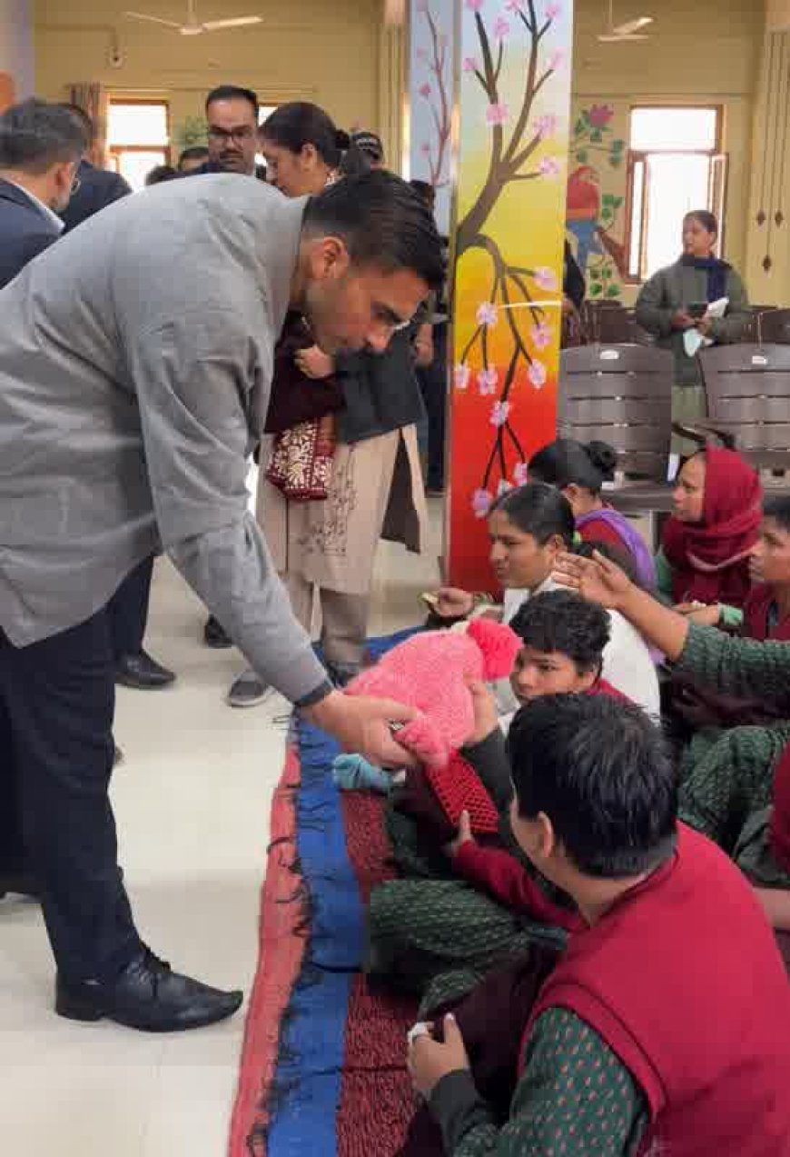 *केदापुरम में डीएम का औचक निरीक्षण, नारी निकेतन से शिशु सदन तक परखी व्यवस्थाएं*