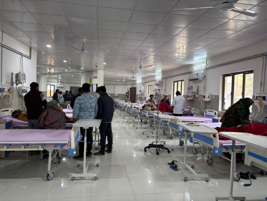 स्वशासी राजकीय मेडिकल कॉलेज में 30 शैय्या युक्त आधुनिक आपातकालीन इकाई शुरू