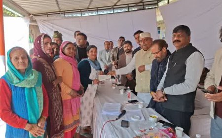 *सरकार आपके द्वारः सुदूरवर्ती न्याय पंचायत सोरना में लगा बहुउद्देशीय शिविर*