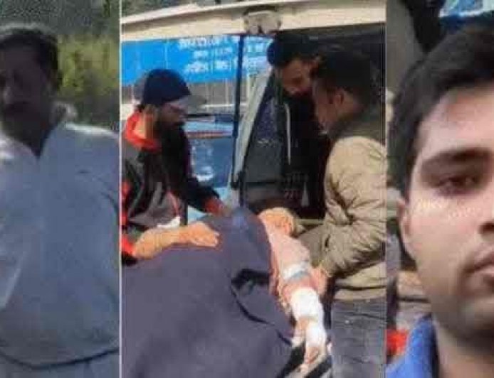 उत्तराखंड में दिनदहाड़े फायरिंग से दहशत प्रशासनिक टीम के सामने चली गोलियां, जिला पंचायत उपाध्यक्ष के भाई समेत दो घायल।