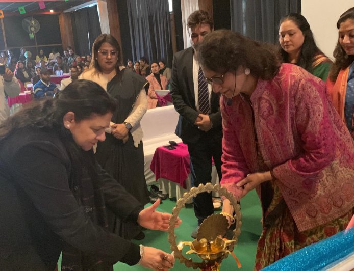 ओलंपस हाई में सीबीएसई कपैसिटी बिल्डिंग कार्यशाला का आयोजन