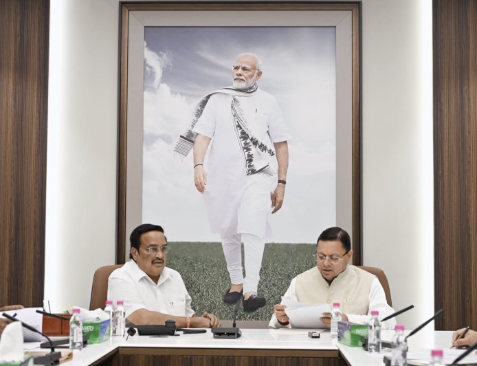 सीएम धामी ने केंद्रीय जल शक्ति मंत्री सी. आर. पाटिल से भेंट की, नमामि गंगे से संबंधित परियोजनाओं पर की विस्तृत चर्चा