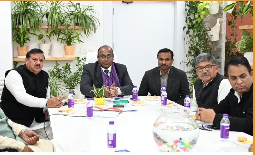 मुख्य निर्वाचन अधिकारी ने की राजनीतिक दलों के साथ बैठक, राजनीतिक दलों से फरवरी माह तक शत प्रतिशत बीएलए नियुक्त करने की अपील