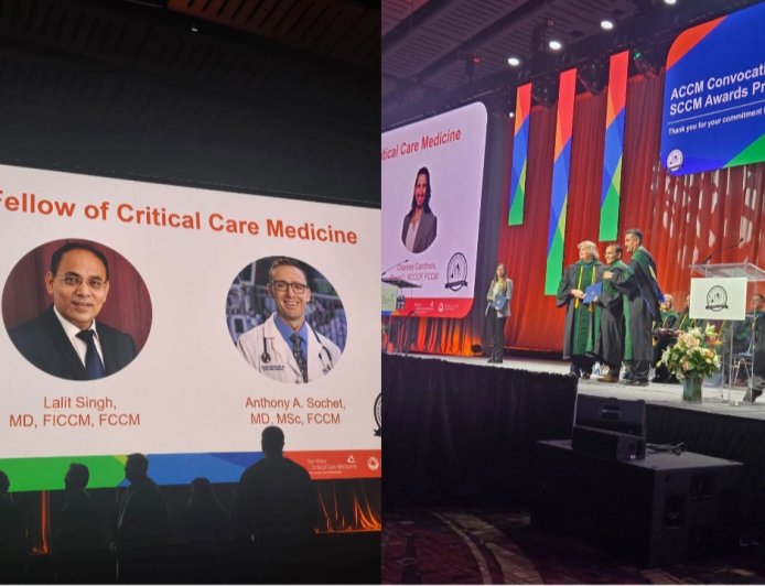 “अंतरराष्ट्रीय मंच पर बरेली का परचम: डॉ. ललित सिंह को अमेरिका में मिली FCCM की प्रतिष्ठित सम्मान”