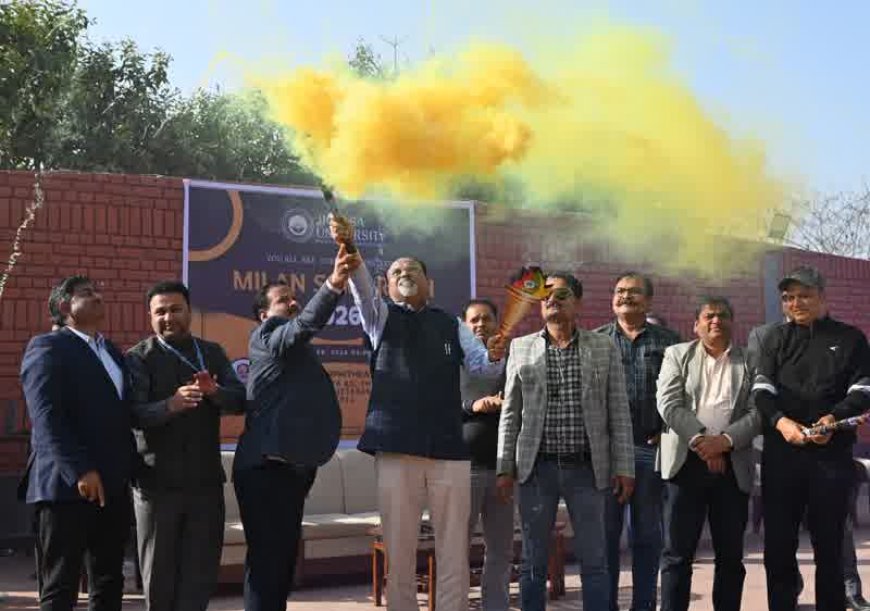 जिज्ञासा यूनिवर्सिटी में होली मिलन समारोह का आयोजन