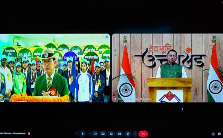 मुख्यमंत्री पुष्कर सिंह धामी ने 25वीं ऑल इंडिया पुलिस वाटर स्पोर्ट्स क्लस्टर चैंपियनशिप का शुभारंभ किया