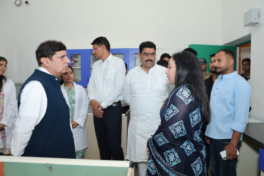 रुद्रपुर में कैबिनेट मंत्री प्रदीप बत्रा ने बायोटेक भवन का उदघाटन किया