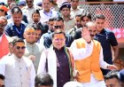 उत्तराखंड: मुख्यमंत्री पुष्कर सिंह धामी ने डोल आश्रम में 1100 कन्याओं का पूजन किया