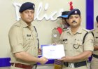 एसएसपी देहरादून द्वारा उत्कृष्ट पुलिस कर्मियों का सम्मान