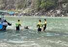 ऋषिकेश में गंगा नदी के रैपिड में युवक के डूबने की घटना, SDRF का सर्च ऑपरेशन जारी