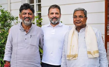 दिल्ली: कर्नाटक में डीके शिवकुमार की ताजपोशी और कांग्रेस का गंभीर मंथन