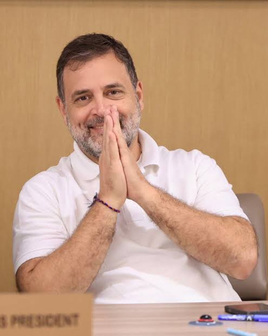 भले ही मौसम ने रोकी राह, लेकिन राहुल गांधी ने पहुंचाया अपना संदेश