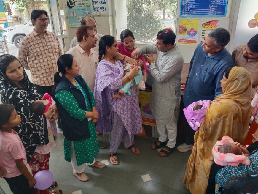 राष्ट्रीय पल्स पोलियो अभियान-2026: रुद्रपुर में विधिवत शुभारंभ, नौ जोनों में आयोजित टीकाकरण