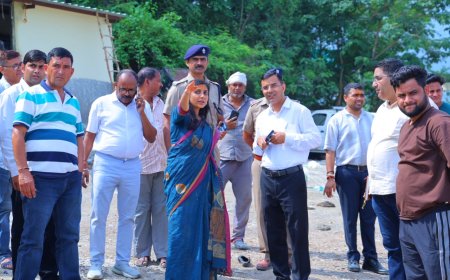 जिलाधिकारी ने कांवड़ क्षेत्र का किया विस्तृत निरीक्षण, सुनिश्चित किया धर्मार्थ यात्रा की सभी व्यवस्थाएं