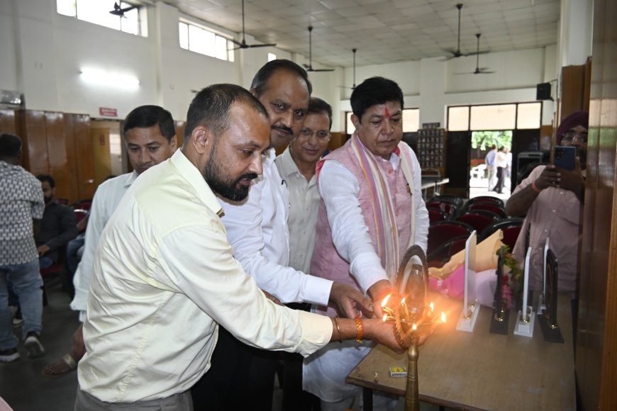 सेवा सिंह मठारू स्मृति टेबल टेनिस प्रतियोगिता का उद्घाटन, खिलाड़ियों में जोश देखने को मिला