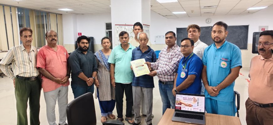 शिक्षाविद बीएन कुकरेती का देहदान: अमरता की नई परिभाषा